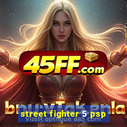 street fighter 5 psp